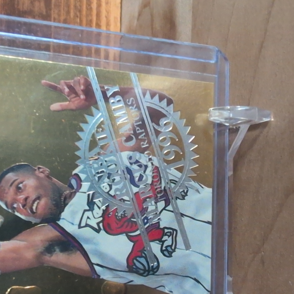 1996-97 Hoops Marcus Camby Rookie Card Raptors Knicks - Picture 2 of 3
